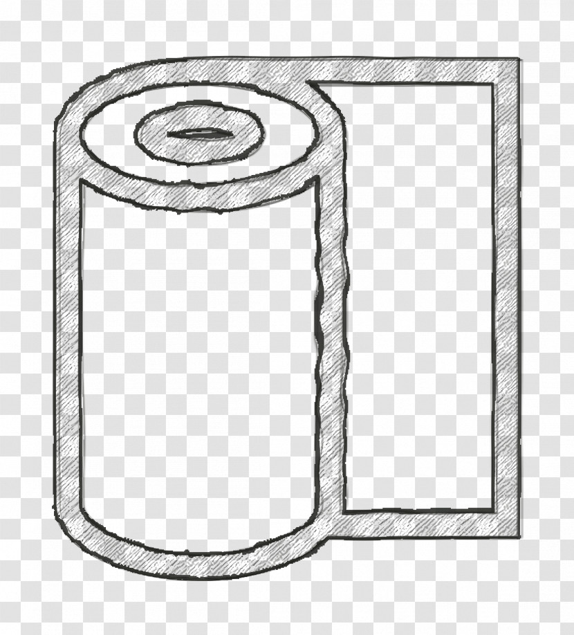 Roll Icon Paper Roll Icon Tools And Utensils Icon Transparent PNG