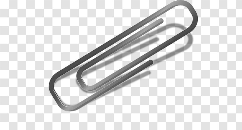 Paper Clip Art Openclipart Binder - Office Supplies - Paperclip Transparent PNG