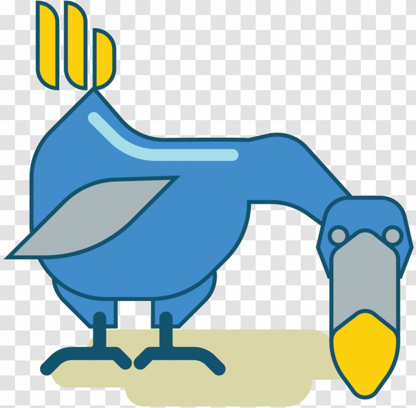 Clip Art Beak Fauna Line Cartoon - Bird Transparent PNG