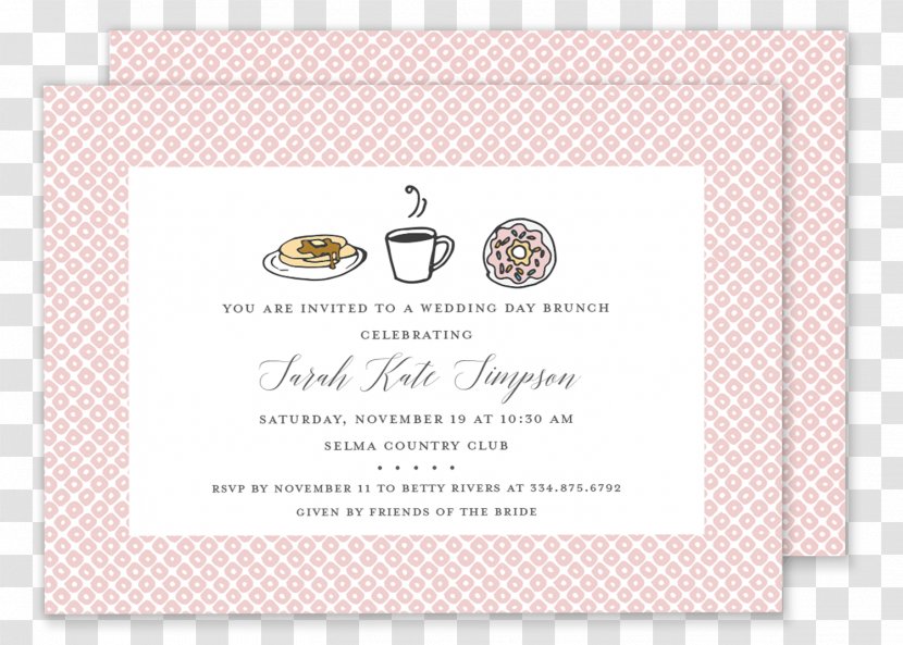 Paper Wedding Invitation Envelope Printing Breakfast Transparent PNG
