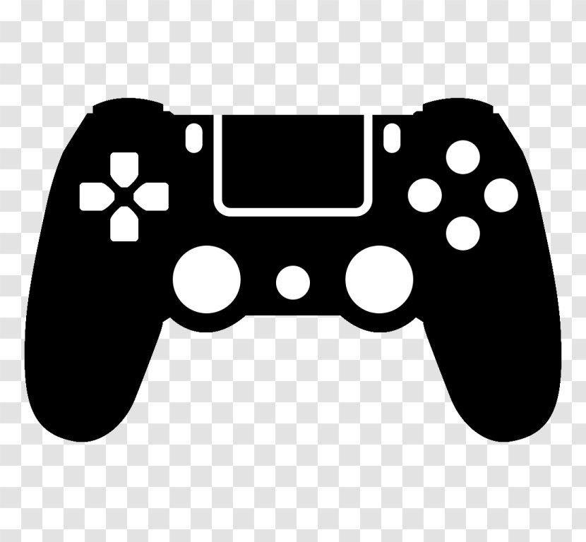 PlayStation 4 Clip Art Game Controllers Video Games - Portable Console Accessory - Show Wheel Transparent PNG
