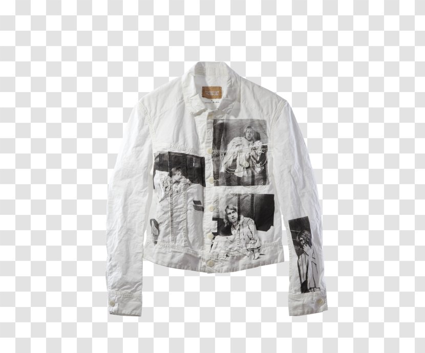 Long-sleeved T-shirt Jacket Outerwear - T Shirt - Kurt Cobain Transparent PNG