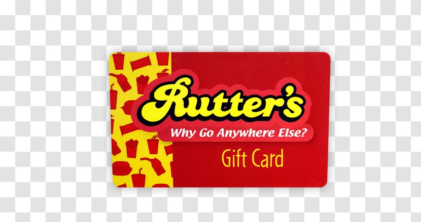 Rutter's Rewards Gift Card Money - Certificate Transparent PNG