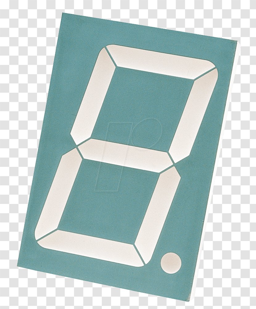 Seven-segment Display Device LED Light-emitting Diode Cathode - Kingbright - Anode Transparent PNG