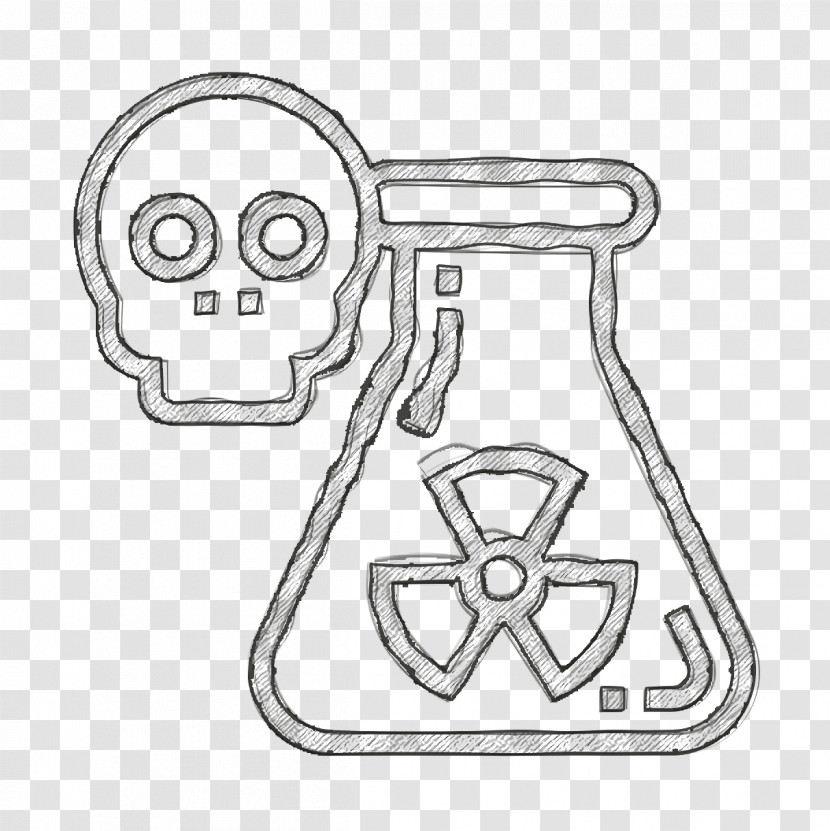 Biohazard Icon Nuclear Icon Bioengineering Icon Transparent PNG