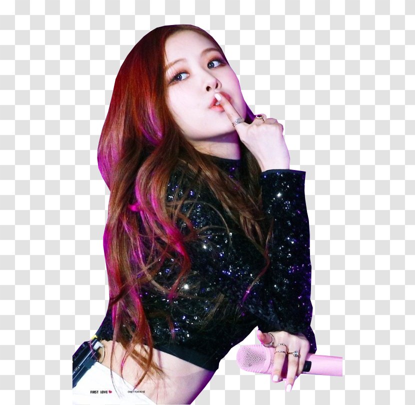 Rosé BLACKPINK So Hot Rose SBS Gayo Daejeon - Frame Transparent PNG