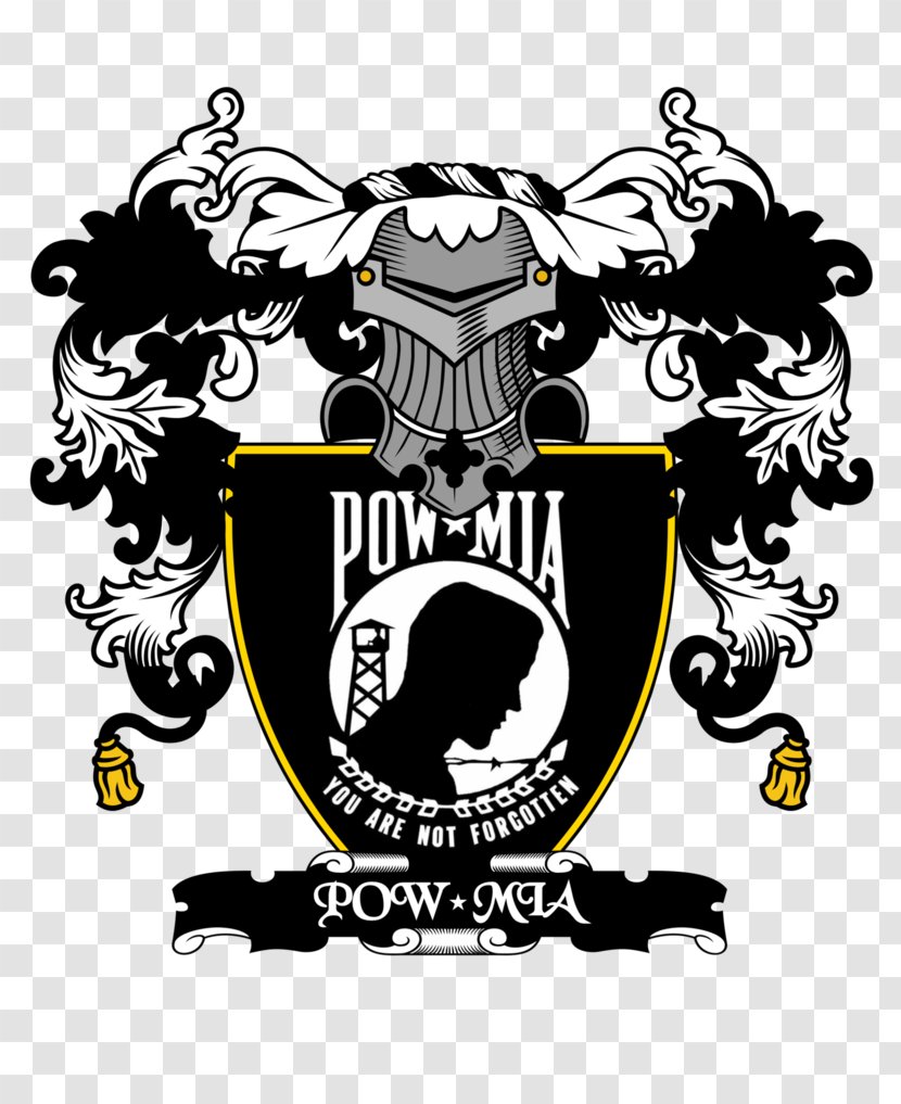 National League Of Families POW/MIA Flag Missing In Action Art Prisoner War Transparent PNG