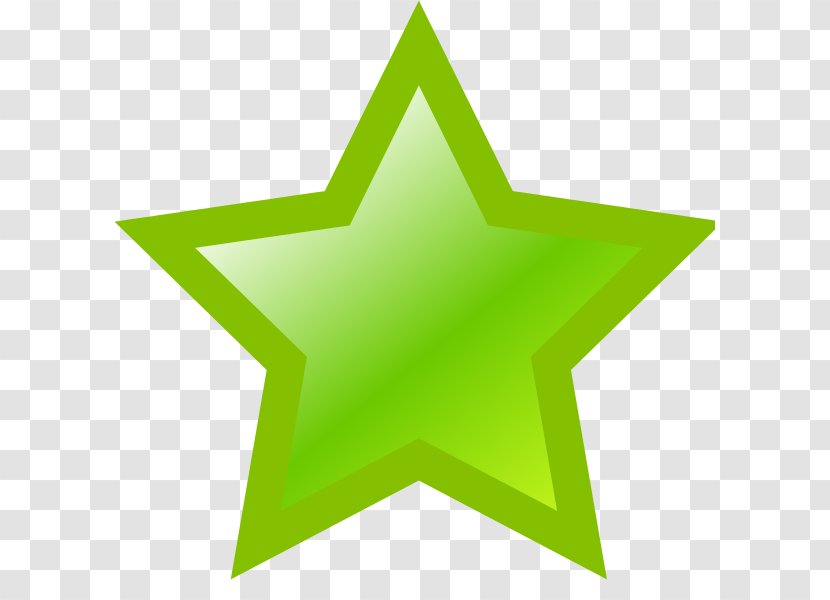 Color Star Clip Art - Point - Lime Transparent PNG