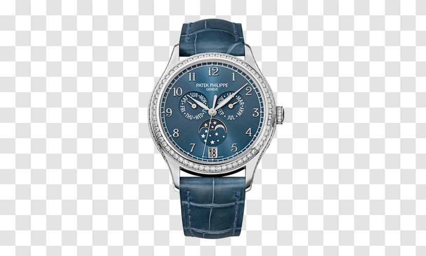 Patek Philippe & Co. Annual Calendar Complication Automatic Watch - Ladies Mechanical Watches Transparent PNG