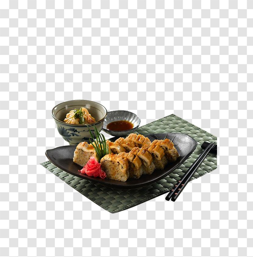 Sushi Japanese Cuisine Ramen Tempura Dish - Meal Transparent PNG