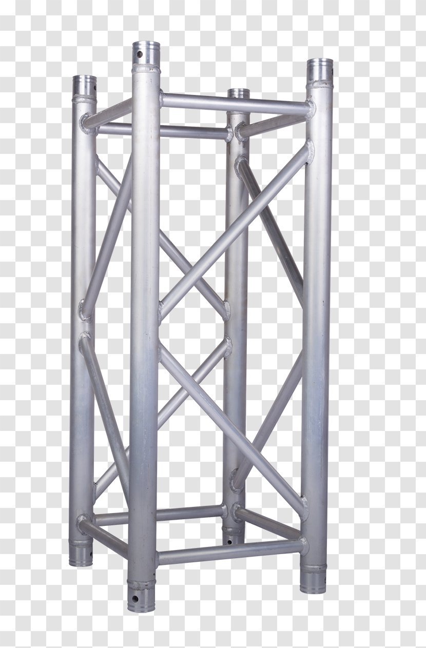 Steel Structure Truss Aluminium - Curve - Triangle Transparent PNG