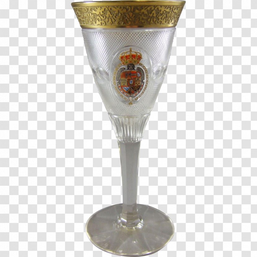 Wine Glass Moser Antique Champagne - Goblet Transparent PNG