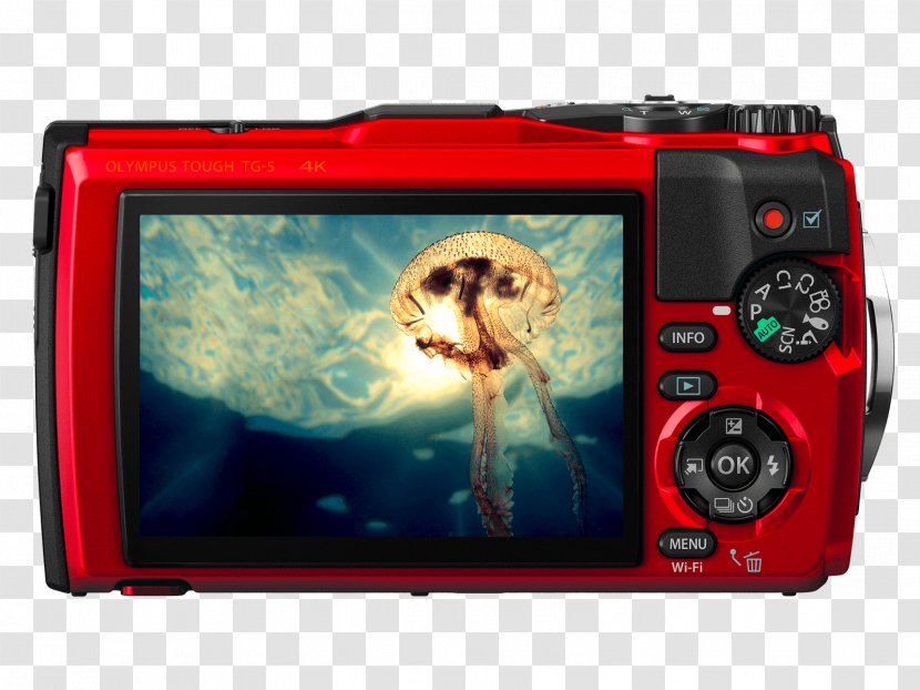 Olympus Tough TG-4 Point-and-shoot Camera TG-1 IHS - Pointandshoot Transparent PNG