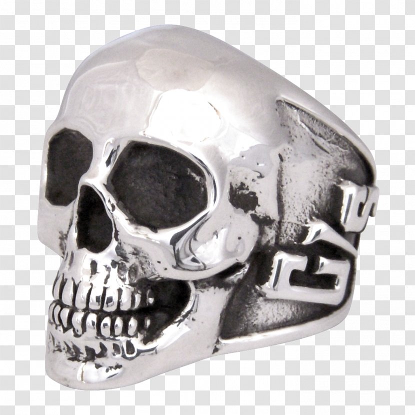 Silver Skull Protective Gear In Sports Body Jewellery Transparent PNG