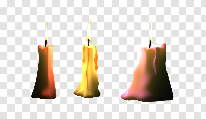 Candle Light Wax Flame - Oil Lamp Transparent PNG