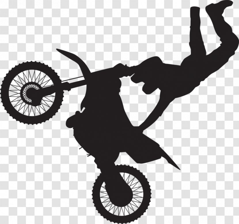 Freestyle Motocross Motorcycle Extreme Sport Wall Decal Transparent PNG