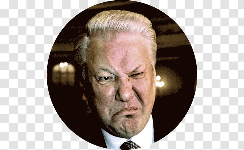 Boris Yeltsin Sticker Newsland Telegram Politician - Semyon Varlamov Transparent PNG