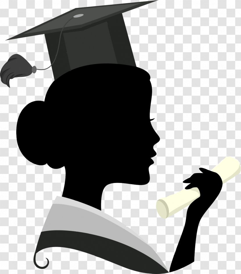 Graduation Ceremony Woman Clip Art - Heart - Graduates Transparent PNG