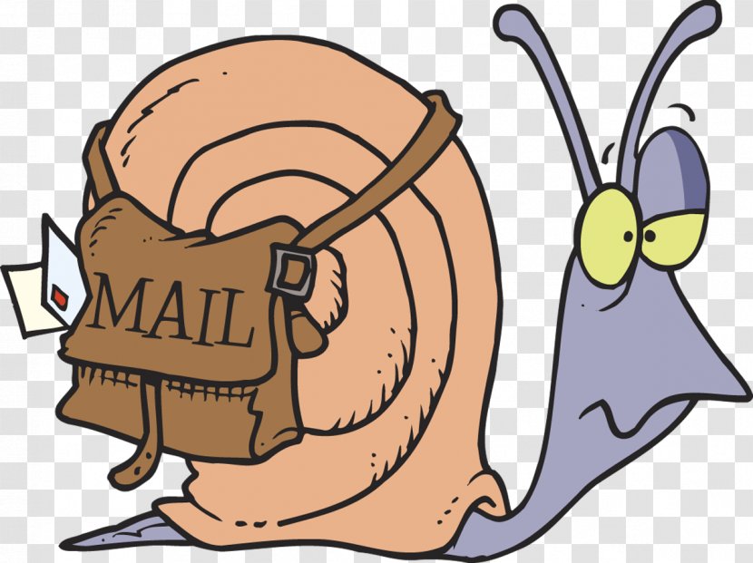 Snail Mail Email Clip Art - Thumb - Snails Transparent PNG