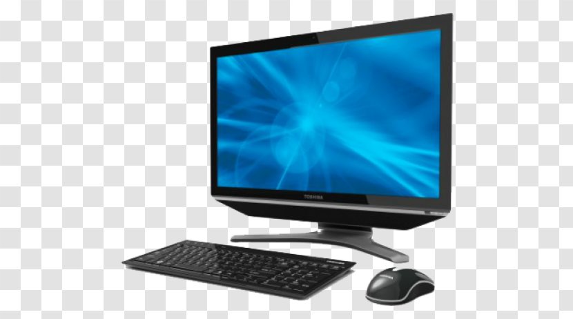 Cartoon Computer - Monitor - Input Device Peripheral Transparent PNG