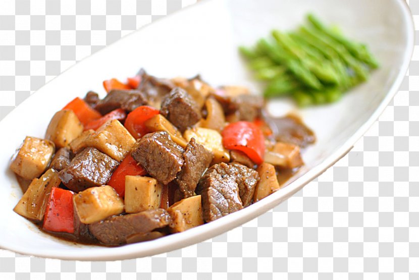 Teppanyaki Hot Pot Barbecue Black Pepper Beef - Meat - Stir Fried Transparent PNG