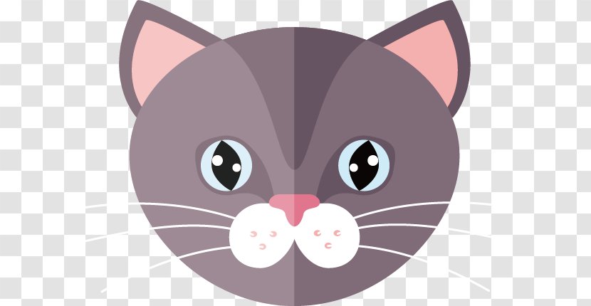 Whiskers Kitten Black Cat Clip Art - Cartoon - Owl Pattern Transparent PNG