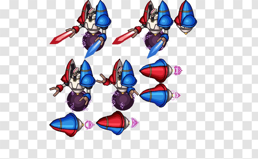 Mega Man Star Force 3 X Rockman Xover - Battle Network - Sprite Transparent PNG