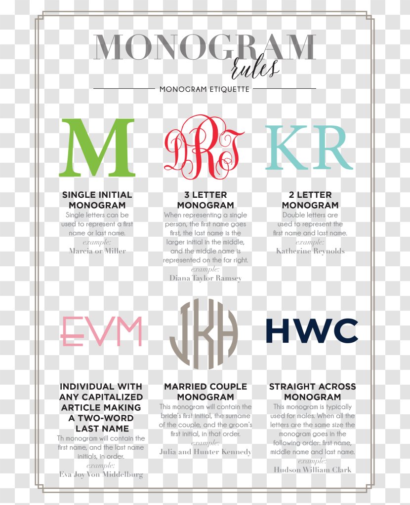 Monogram Initial Embroidery Letter Font - Hobby Transparent PNG