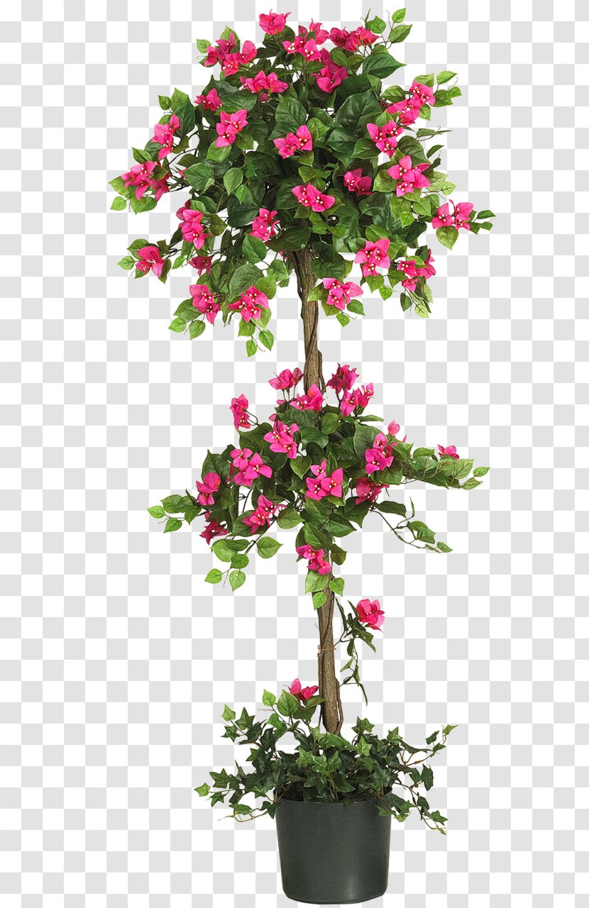 Albizia Julibrissin Tree Bougainvillea Topiary Artificial Flower - Plant - Balcony Transparent PNG