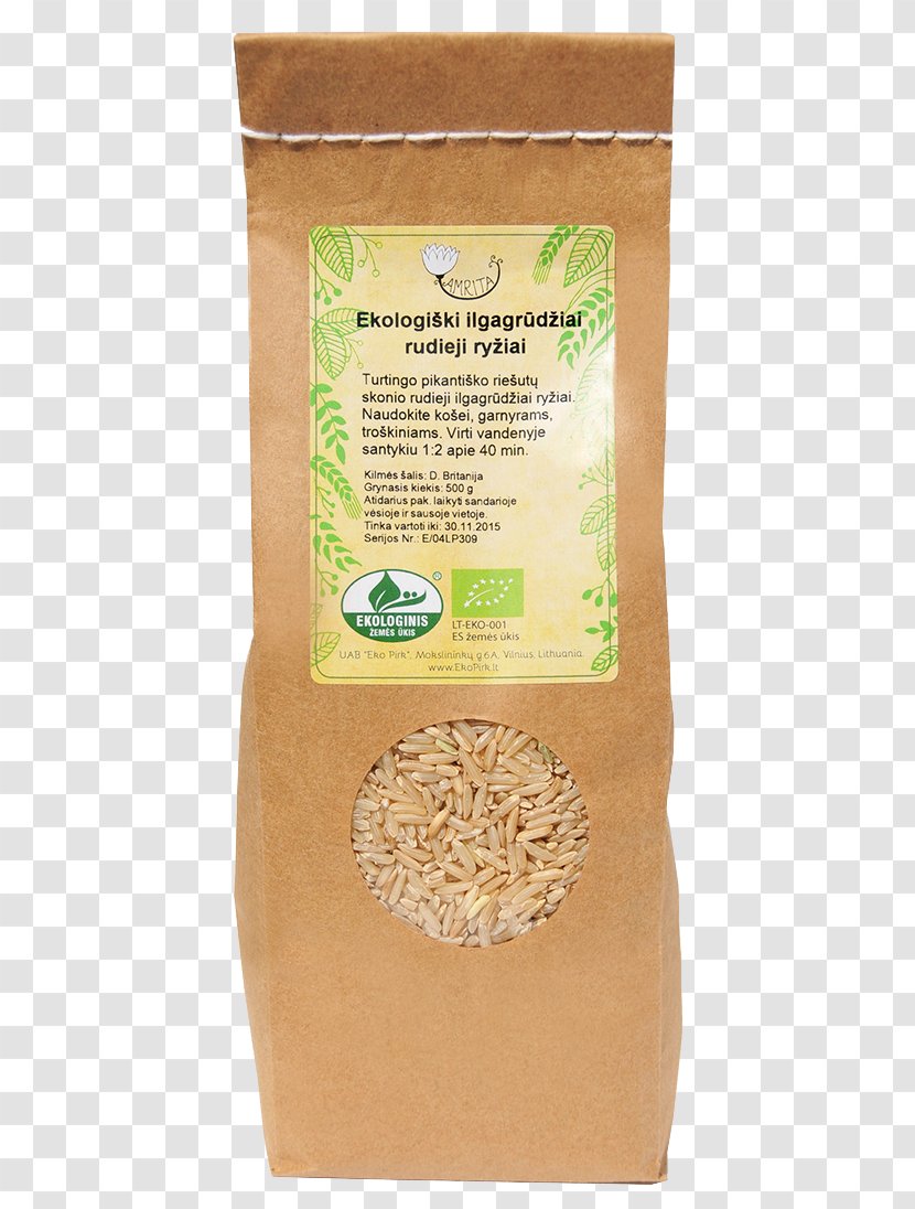 Organic Food Cereal Oat Whole Grain - Bran - Rice Grains Transparent PNG