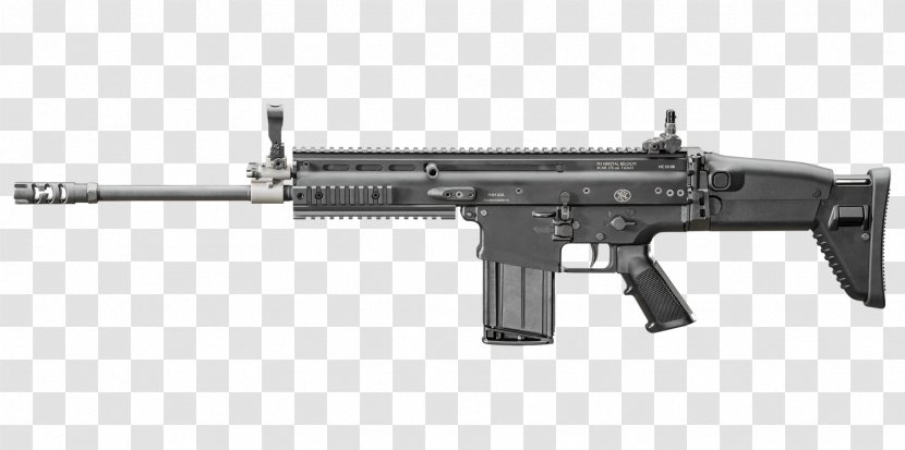 FN SCAR Airsoft Guns Tokyo Marui Firearm Herstal - Cartoon - Assault Riffle Transparent PNG