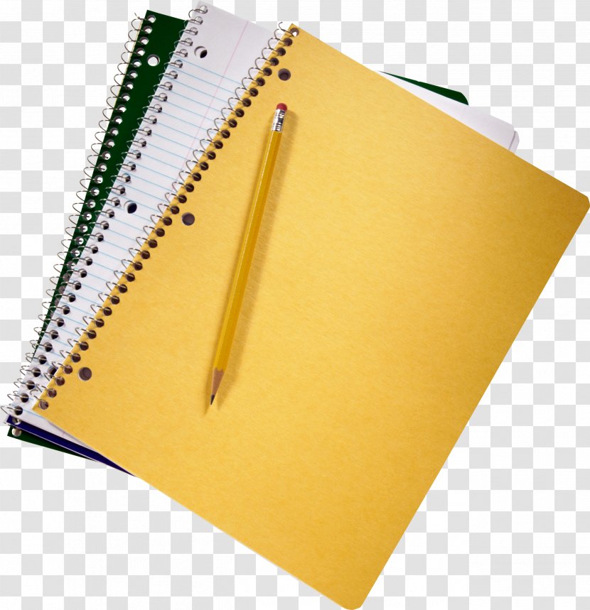 Notebook Pencil Diary - Book Transparent PNG