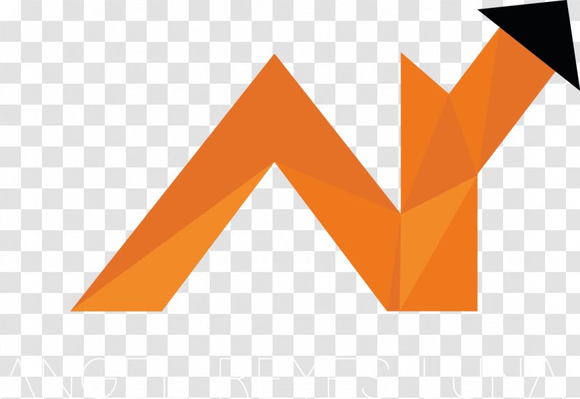 Logo Triangle Brand - Orange Transparent PNG