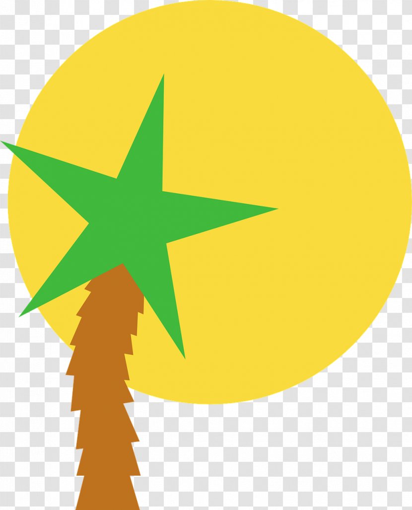 Summer Clip Art - Tree - Star Transparent PNG