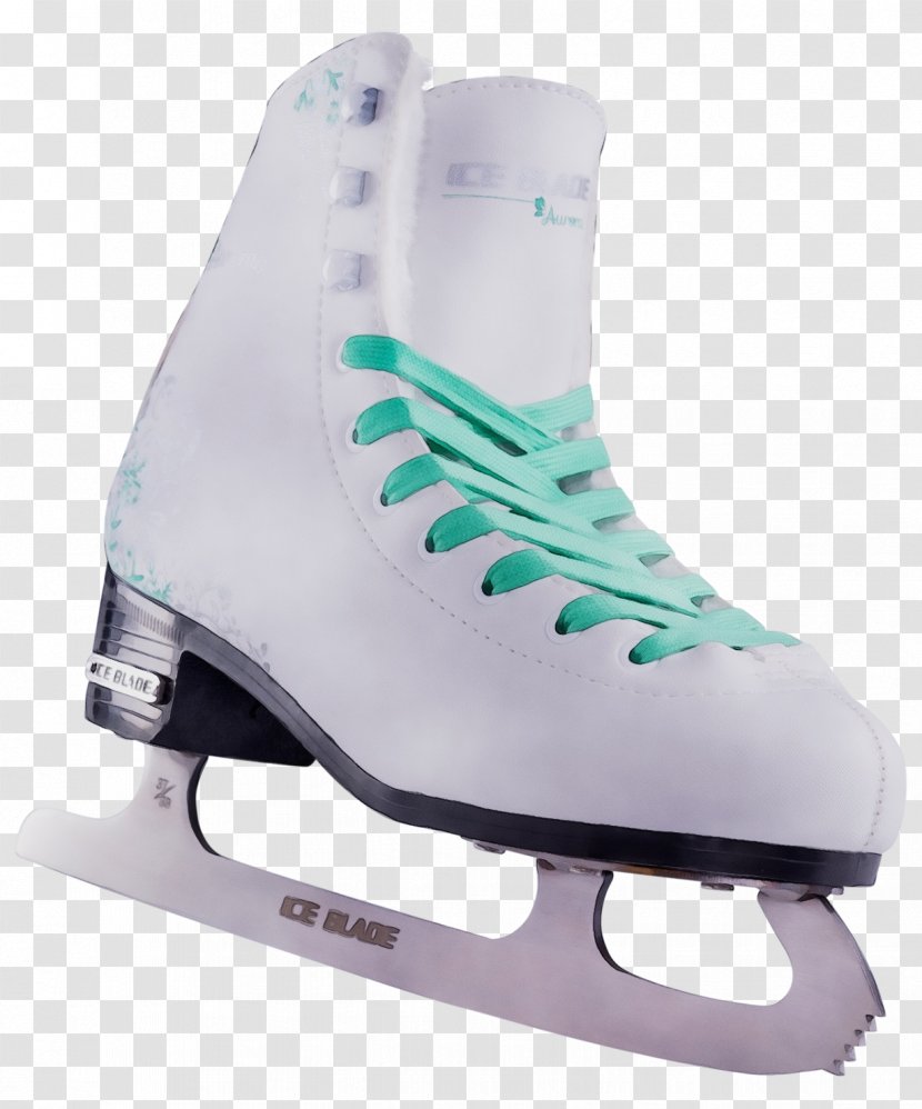 Figure Skate Ice Hockey Equipment Footwear Shoe - Wet Ink - Guard Athletic Transparent PNG