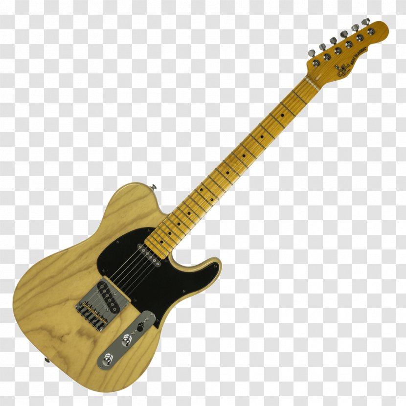 Bass Guitar Electric Fender Telecaster Musical Instruments Corporation Stratocaster - Silhouette Transparent PNG