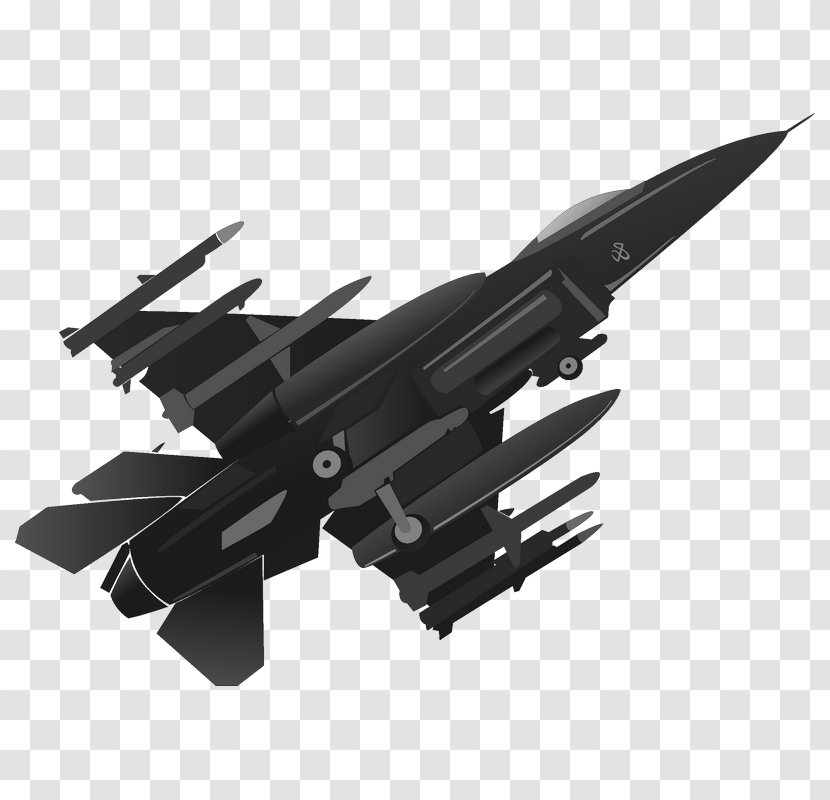 Airplane Fighter Aircraft Jet Transparent PNG