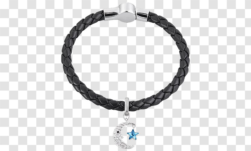 Charm Bracelet Swarovski AG Jewellery Pendant Discounts And Allowances - Bead - Jewelry Black Men Transparent PNG