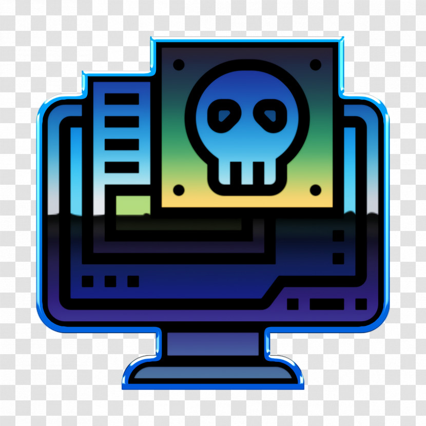 Virus Icon Cyber Crime Icon Transparent PNG