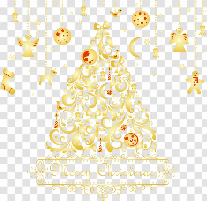 Christmas Tree Decoration Ornament Clip Art Transparent PNG