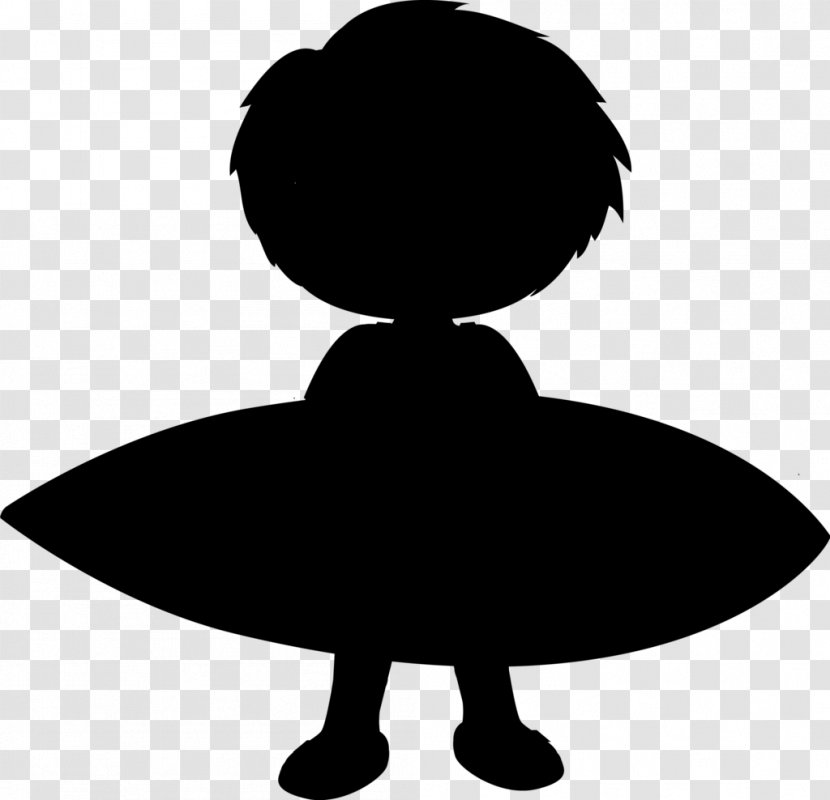 Clip Art Silhouette Black M - Cartoon - Blackandwhite Transparent PNG