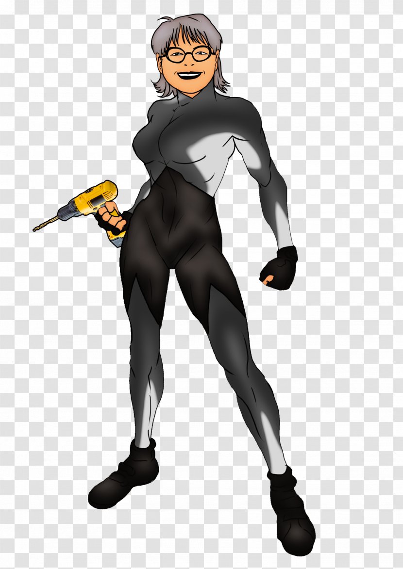 Superhero Cartoon Shoe - Man - Action Figure Transparent PNG