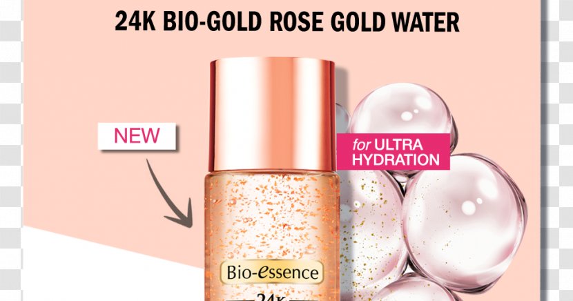 Rose Water Gold Oil - Web Page Transparent PNG