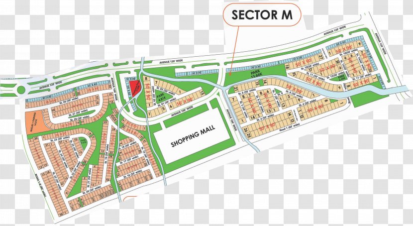 Bahria Enclave Islamabad Town Avenue Jinnah Sector M - Road Transparent PNG