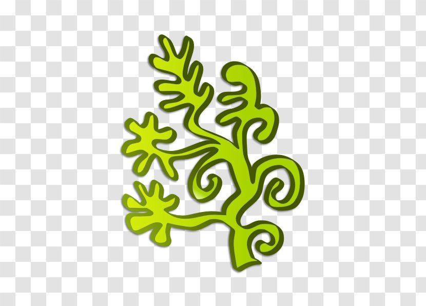 Green Leaf Background - Symbol Tree Transparent PNG