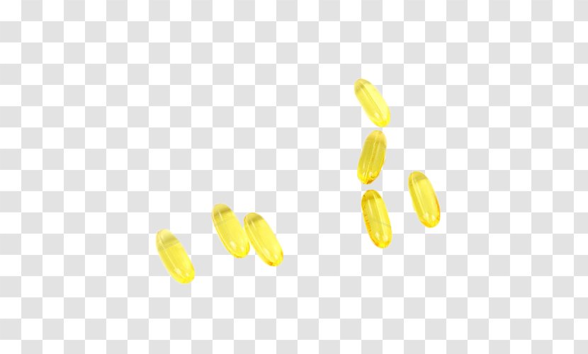 Yellow - Cod Liver Oil Particles Transparent PNG