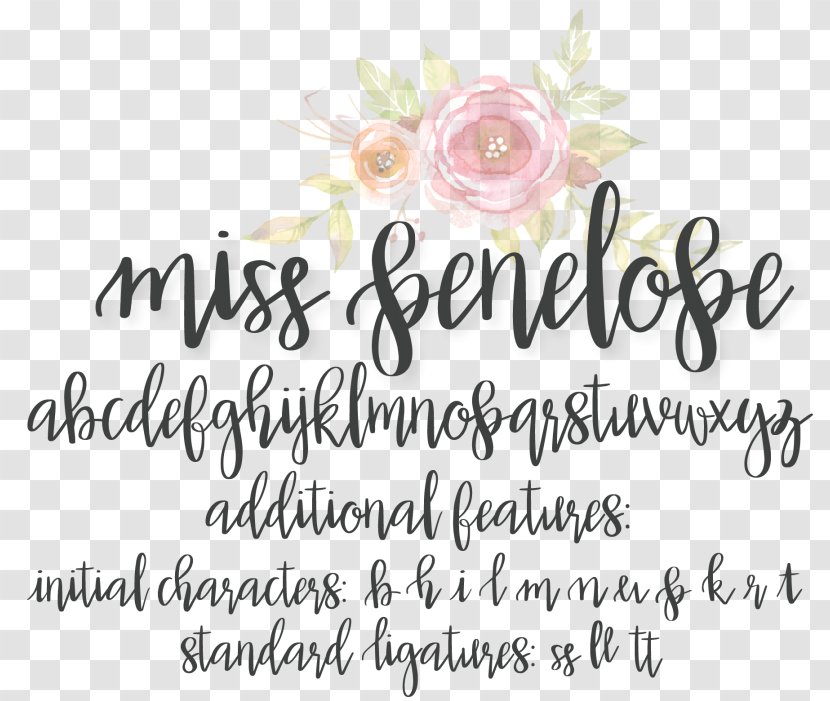 Script Typeface Initial Printing Handwriting Font - Paper - Penelope Transparent PNG