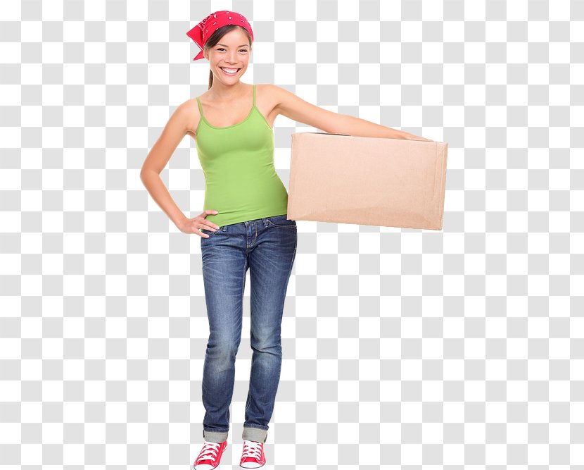 Mover Cardboard Box Relocation Stock Photography - Standing Transparent PNG