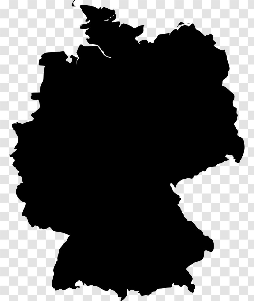East Germany West German Reunification Berlin Wall - Map Transparent PNG