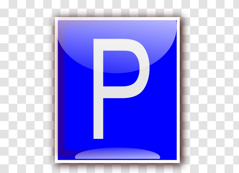 Car Park Disabled Parking Permit Clip Art - Rectangle Transparent PNG